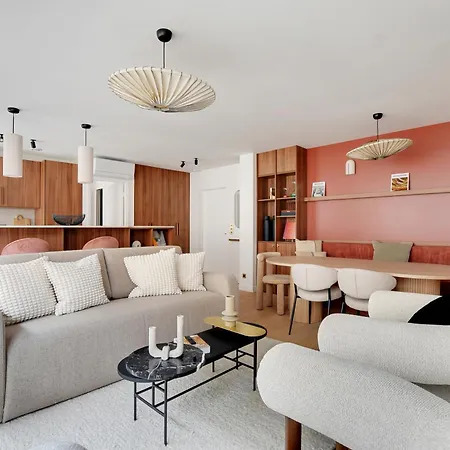 Апартаменты Pick A Flat's In Tour Eiffel - Rue De L'amiral Hamelin Париж